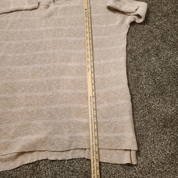 Free People Shipping News Tunic Sweater in Ballet Combo Size Small - Picture 7 of 8